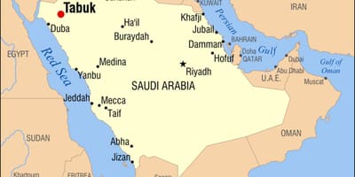 Tabuk SƏK xəritə
